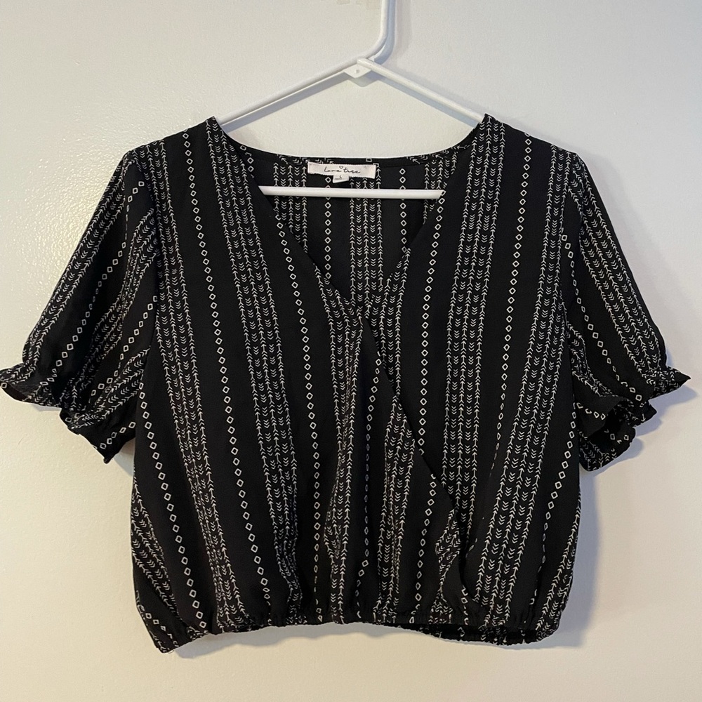 Love Tree Black Shirt